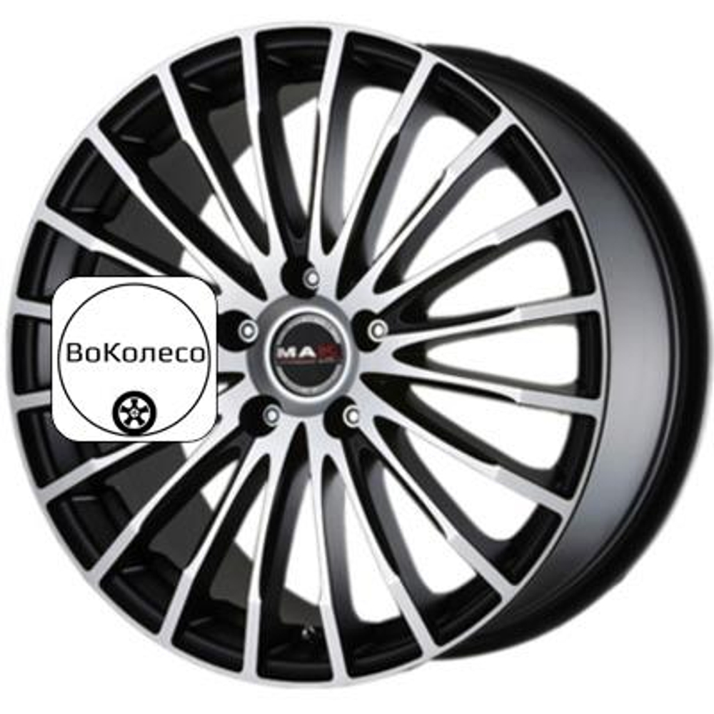 7,5x17/5x112 ET30 D76 Fatale Ice Black MAK
