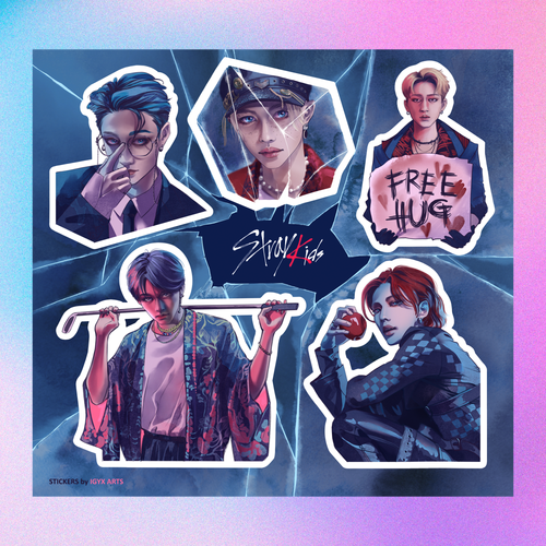 Стикерпак / igyx_arts / STRAY KIDS #2
