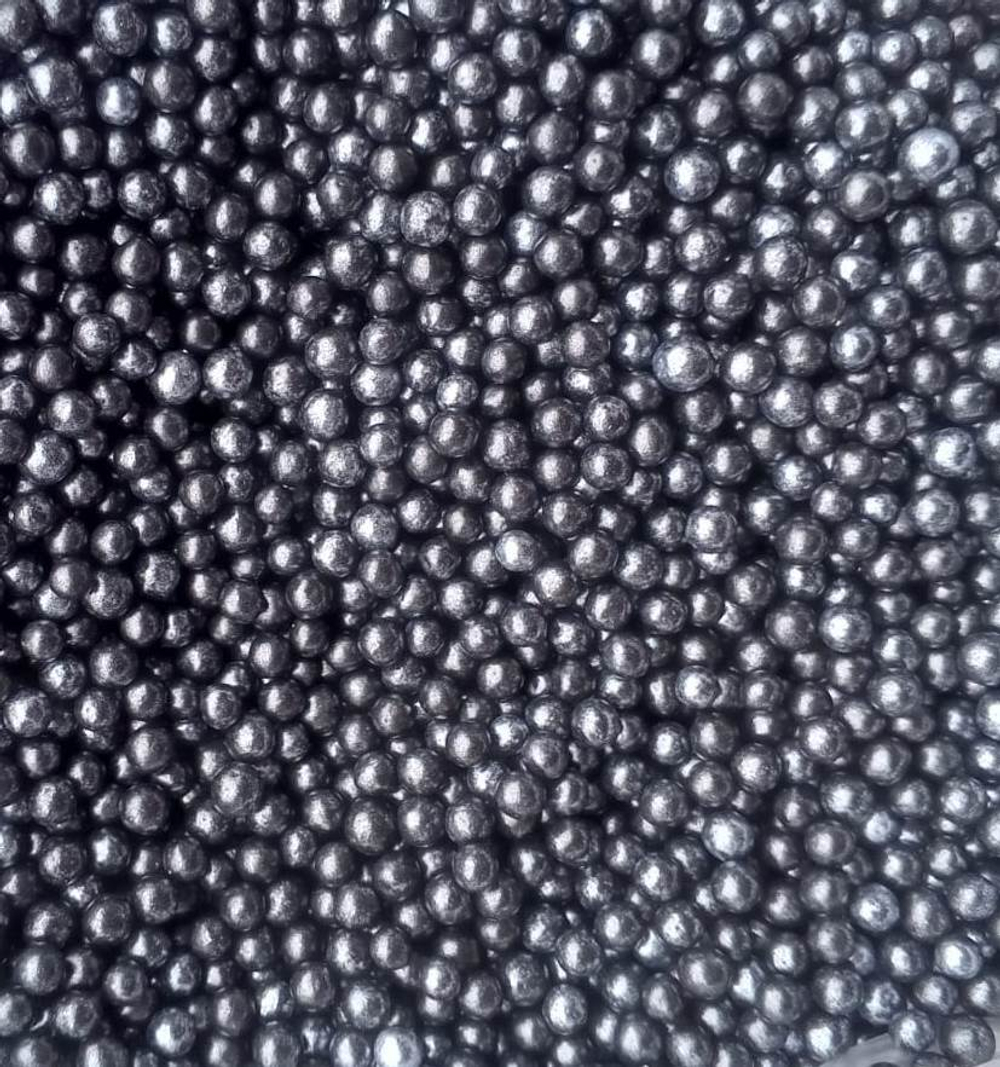 Посыпка сахарная жемчуг черный 5мм 50 гр