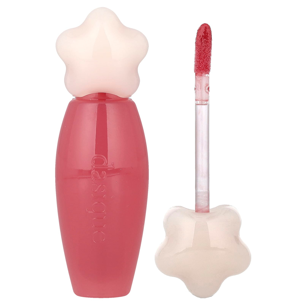 Dasique, чистая вода, блеск для губ, оттенок 06 Fade Rose, 2,6 г (0,09 унции)