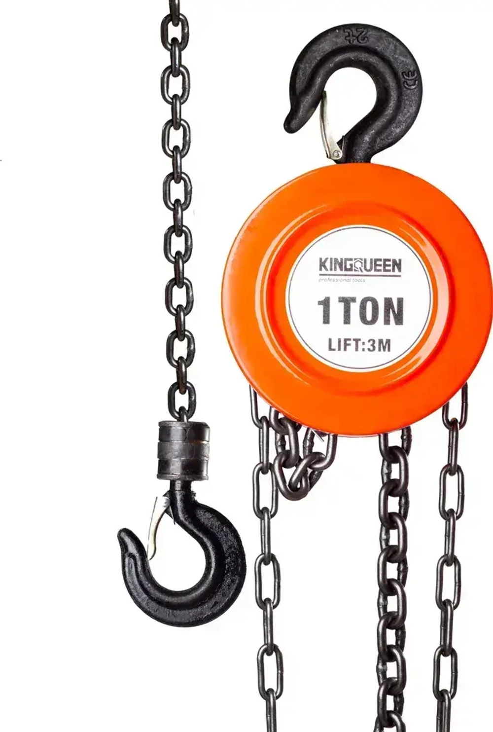 Таль ручная цепная шестеренная 1т 3м KINGQUEEN