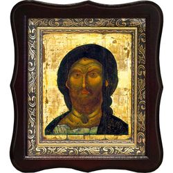 Спас Ярое Око. Икона Иисуса Христа на холсте.
