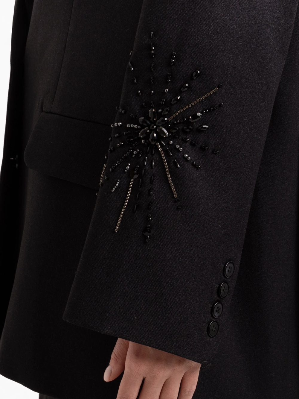 Жакет FIRE, черный