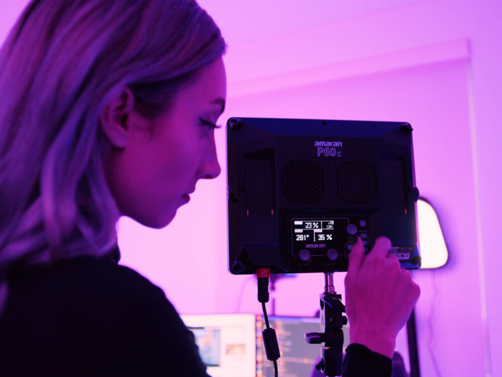 Комплект осветителей Aputure Amaran P60C kit (3 шт.)