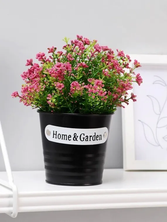 Бонсай в горшке &quot;Трава в посыпке&quot; 10*20 см, микс