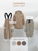 Брюки демисезонные на флисе Mjölk Fossil