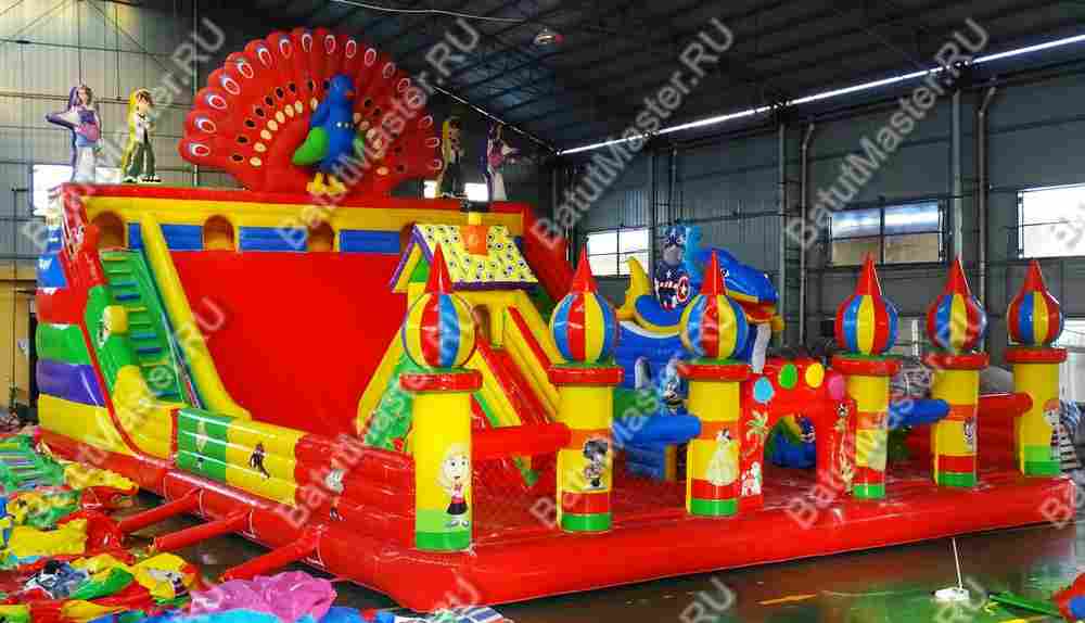 Коммерческий батут "Жар-птица", 18*12*7 м