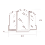 Флориана Зеркало для стола туалетного
