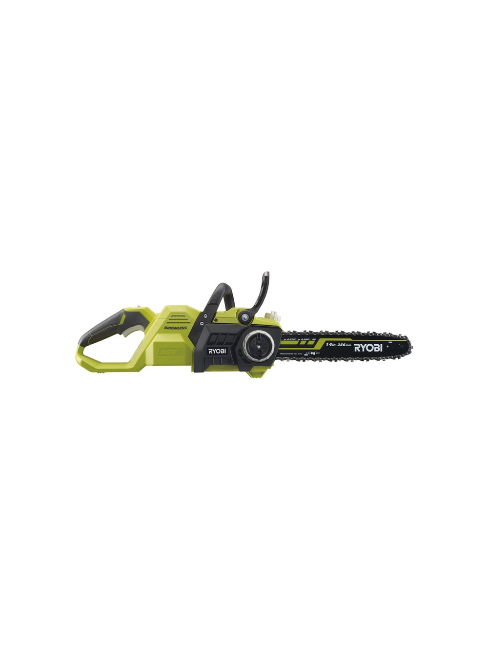 Бесщеточная цепная пила Ryobi MAX POWER RY36CSX35A-0 5133004595