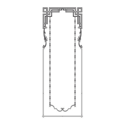 Узел RODECOR Шинуазри 66527CN (2330*860)