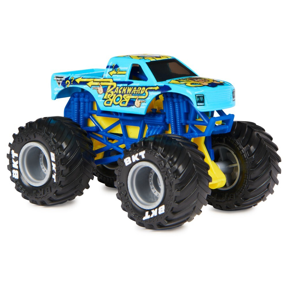 Spin Master Monster Jam — Супервнедорожный грузовик Backback Bob в масштабе 1:64 20141143 / артикул   58701 6044941 20141143  / GTIN 778988553480