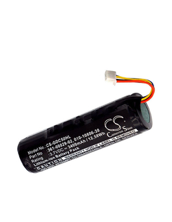 Аккумулятор усиленный 3400 mAh, 3,7V Li-ion для Garmin DC50, TT10, TT15, T5 Cameron Sino