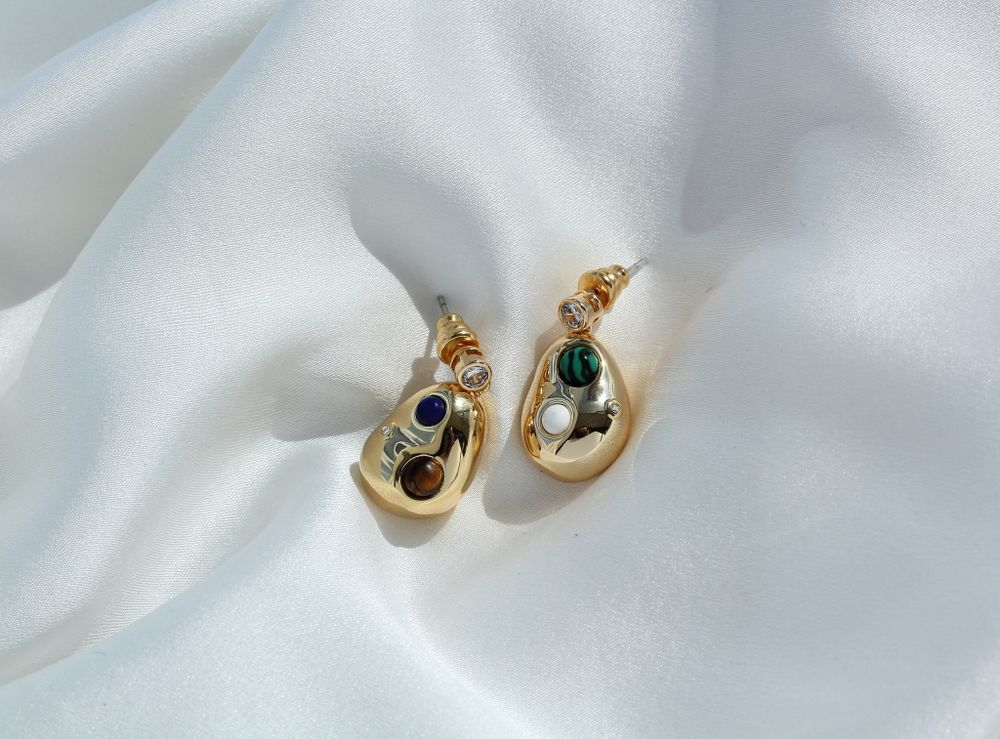 Серьги Gold Baroque