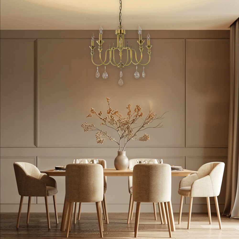 Citilux Рига CL437153 Люстра подвесная Бронза