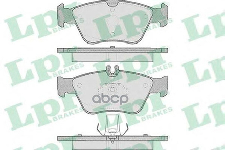 Тормозные колодки передние LPR 05P409