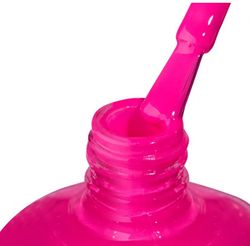 неоновый розовый лак для ногтей