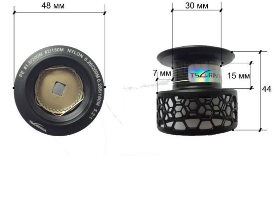 Tsurinoya TSP-3000 Шпуля глубокая.