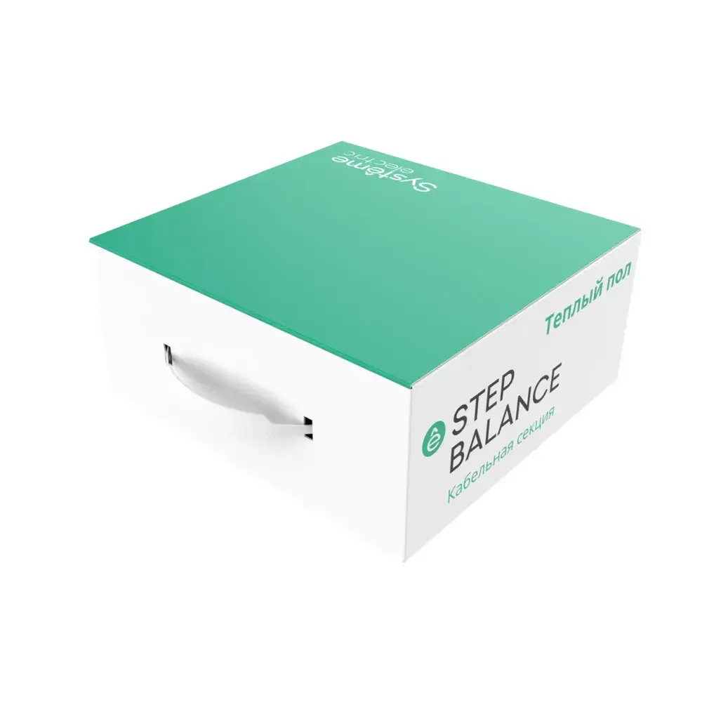STEP BALANCE Секция кабельная (теплый пол) SBC018038, 18 Вт/м, 684 Вт, 38 м