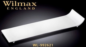 Блюдо прямоуг. 305*95 мм. с закатанным ободком Wilmax