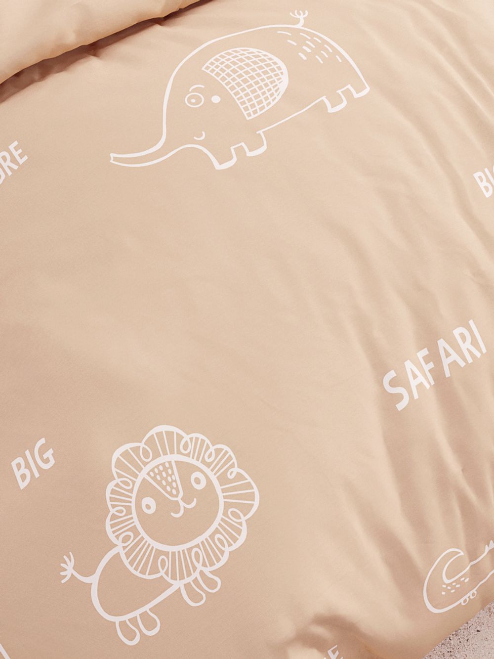 Наволочка комплект 2шт Сказка "Safari (компаньон)" 40х60 см, перкаль