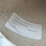 Stock ; 100% кашемир; 4500м/100гр; col. Navy, цвет: сине-черный; Есть бобинки: 36 гр