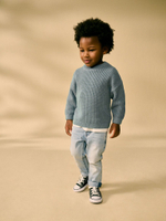 Джемпер вязаный для мальчика Next 430-632, Голубой