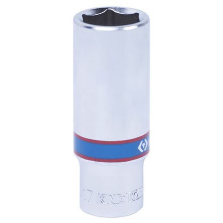 Цена на KING TONY (323517M) Головка торцевая глубокая шестигранная 3/8", 17 мм