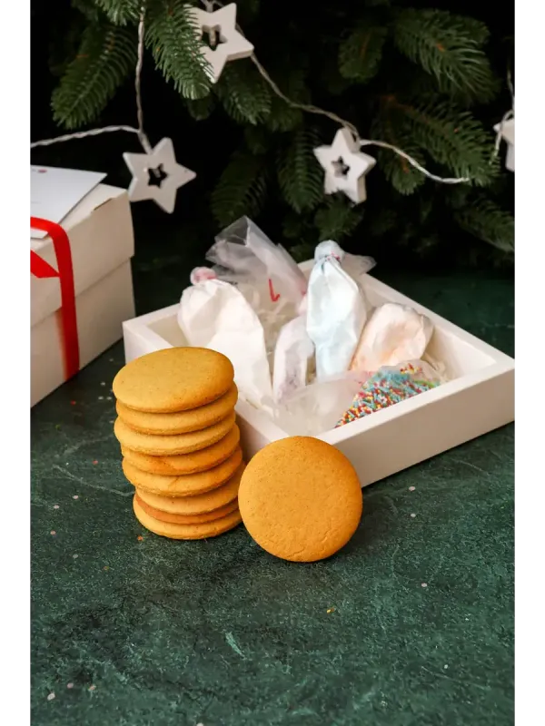 Набор имбирных пряников для росписи, 9 шт.