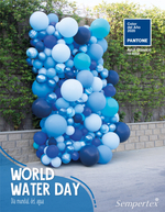 Шар 12" Нежно-голубой, Пастель Матовый (Макаронс) / Blue 640 Sp