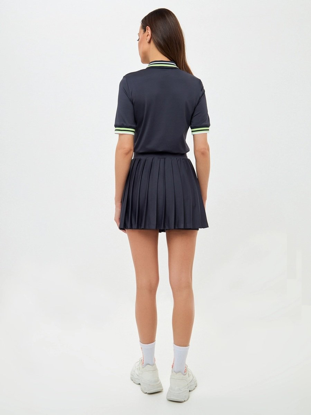 ОДЕЖДА ДЛЯ ТЕННИСА Женская, Платье-поло RAQUETA HIGH GRADE GRAPHITE .