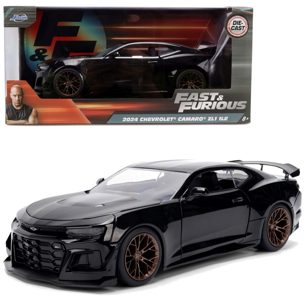 JADA Fast & Furious - Металлическая коллекционная машина 2024 Chevrolet Camaro ZL1 1LE 1:24 3364753
