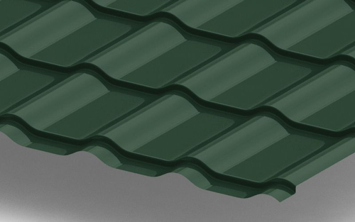 Профиль декоративный Монтерра-X 0,4мм RALL 6005 Зеленый мох