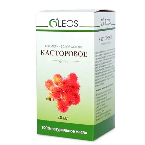 Масло касторовое косметическое, 30 мл Oleos