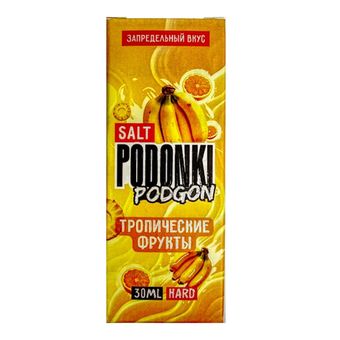 Жидкость PODONKI PODGON Salt 2% 30 ml - Тропические фрукты