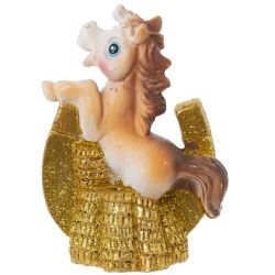 GAEM Фигурка декоративная "Лошадка", L5,5 W3,5 H7 см, 6в.