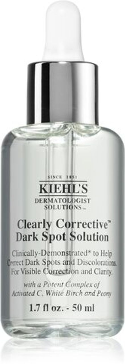 Kiehl's Dermatologist Solutions Clearly Corrective Dark Spot Solution - сыворотка для лица против обесцвечивания кожи /   50  ml  / GTIN 3605970363222