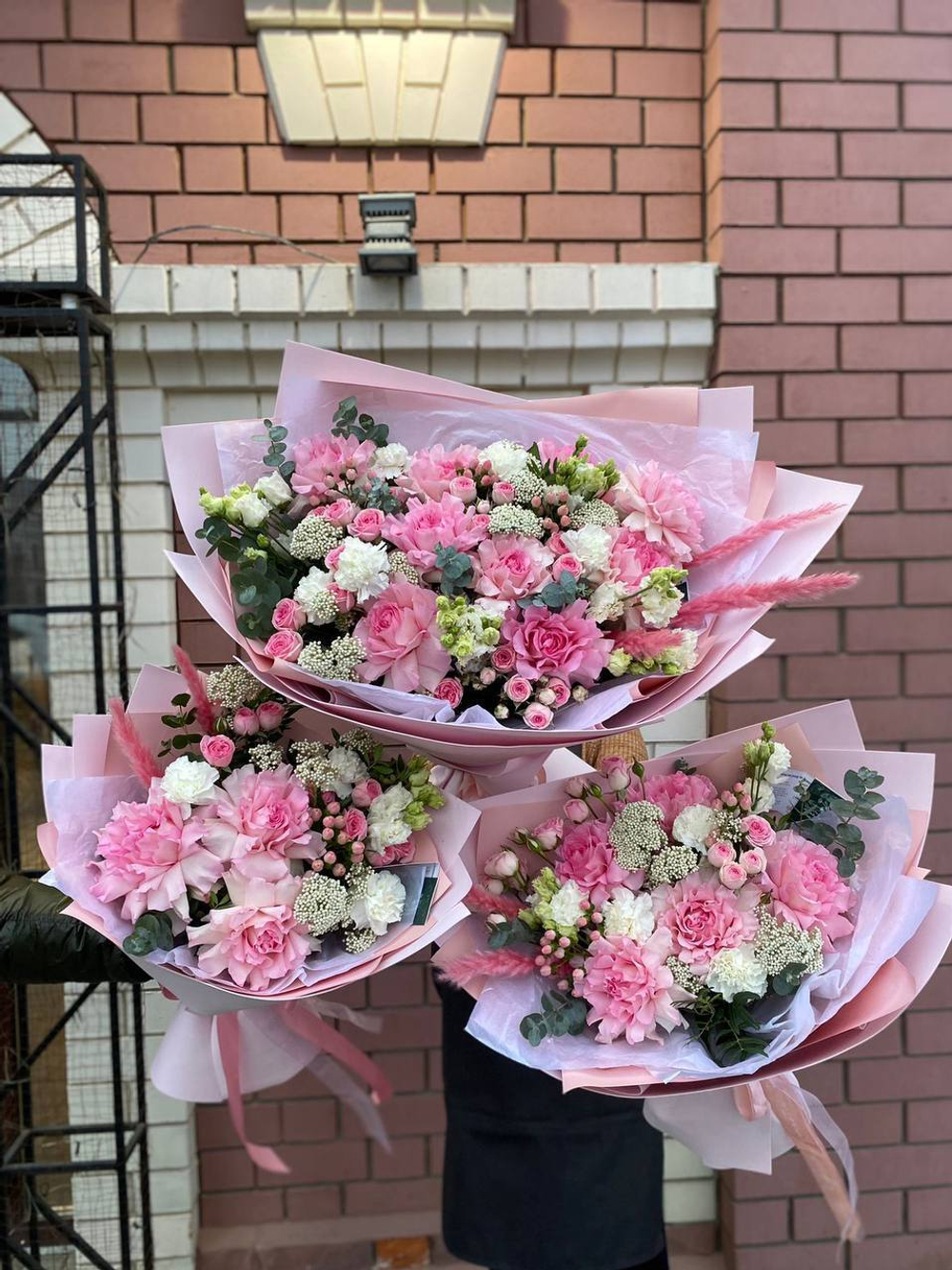 Сборный букет Розовый