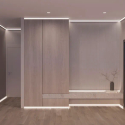 Профиль PLINTUS-H80-2000 ANOD (Arlight, Алюминий) 046390