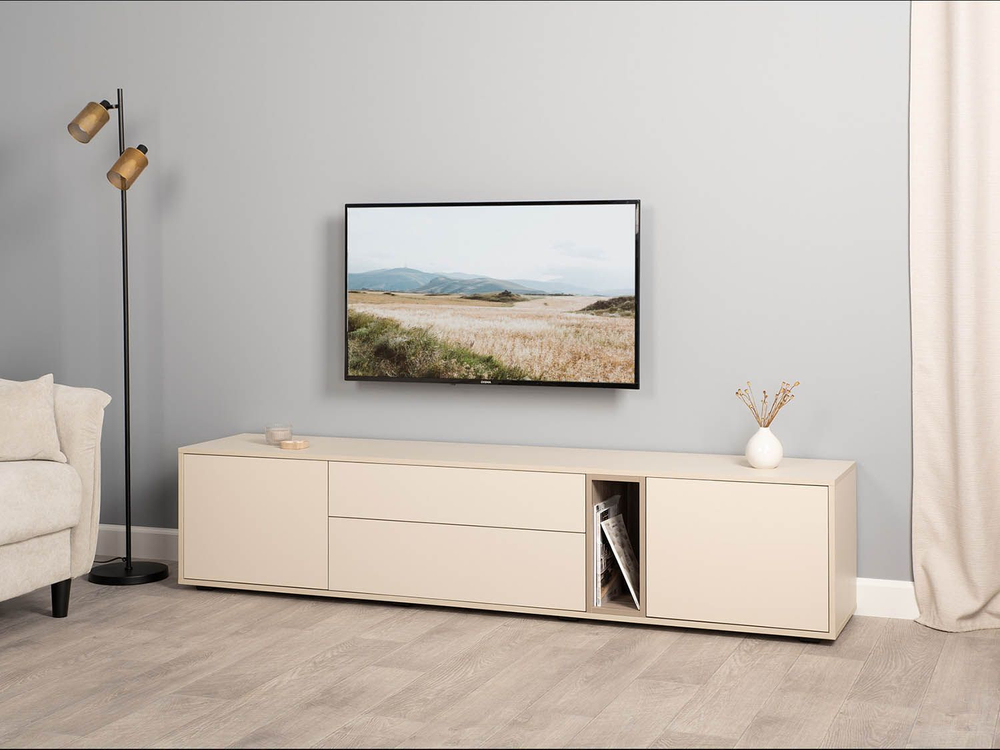 Тайл тумба под ТВ 16.62 Сатин/Эмили Блаш