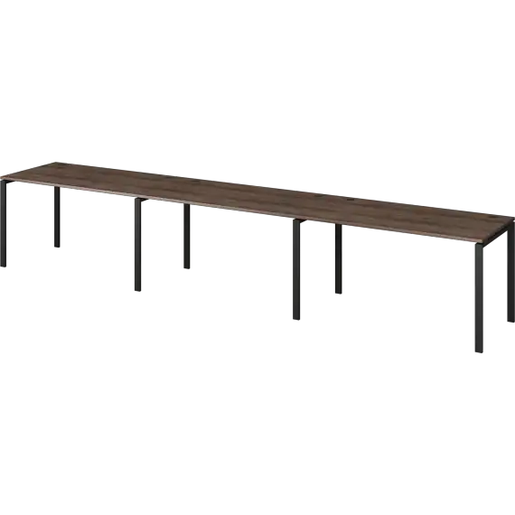 Бенч линейный на 3 рабочих места АМБЛ-003-3  4200x730x760 Арго-М