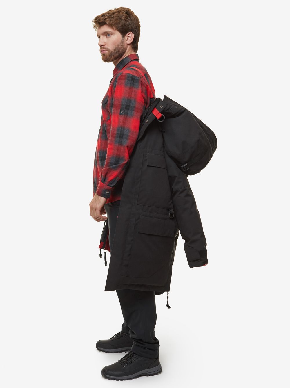 Куртка мужская пуховая BASK TAIMYR V4 черный