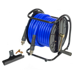 Шланг на открытой катушке, полиуретановый 10х15 мм, 20 м, резьба 1/4" МАСТАК 681-10020HR