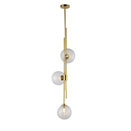 Ceiling design lamp Trilogy by Articolo Lighting (Clear)