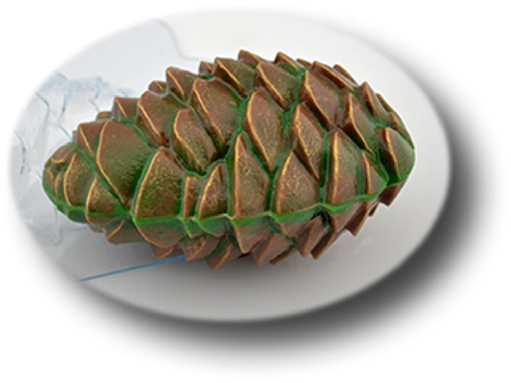 Форма "Сосновая шишка левая"