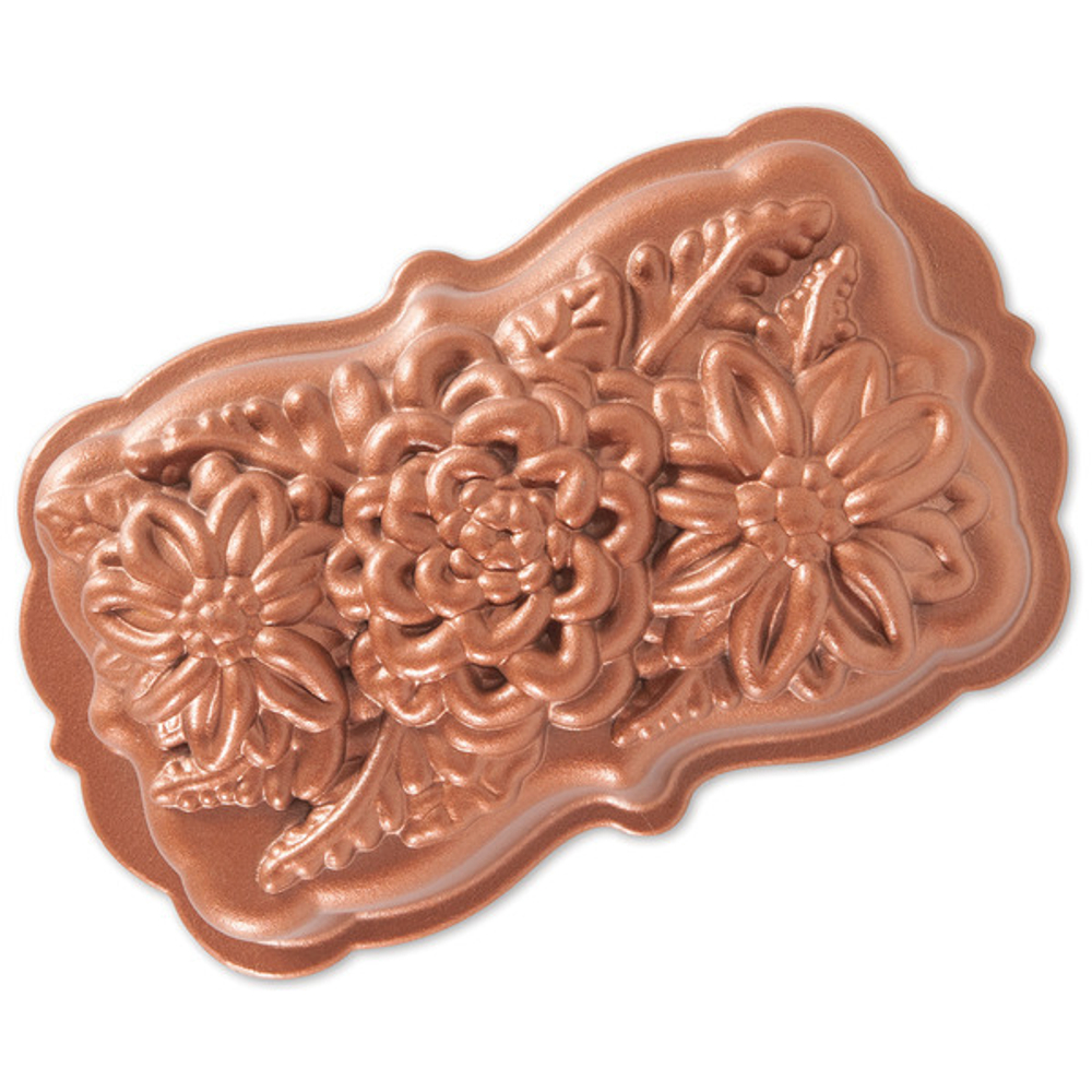 Форма для выпечки прямоугольная Дикие цветы 1.4л Nordic Ware