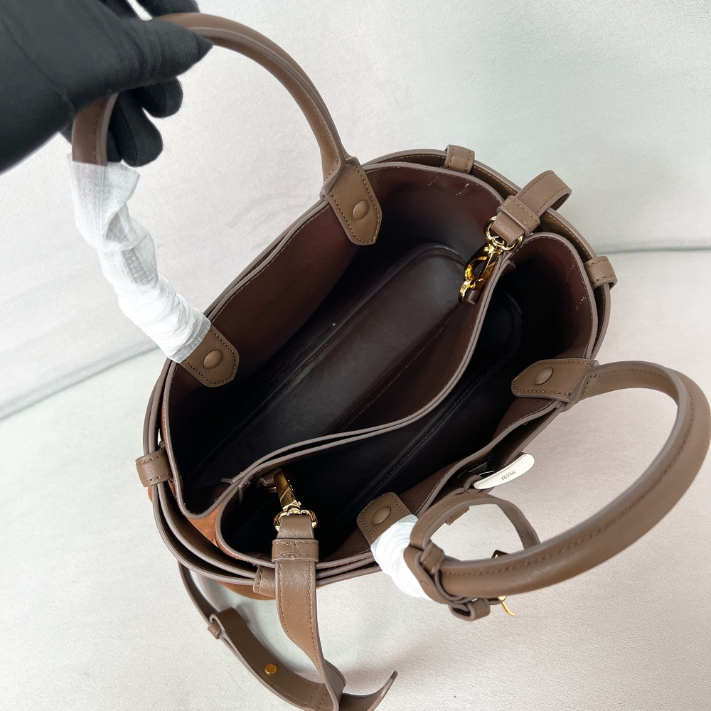Prada Buckle Bag With Belt 32 cm