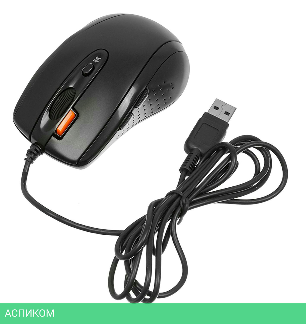 Мышь A4Tech N-70FX Black