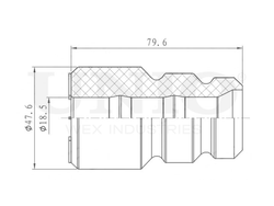 Отбойник переднего амортизатора UNIO DUC-40028