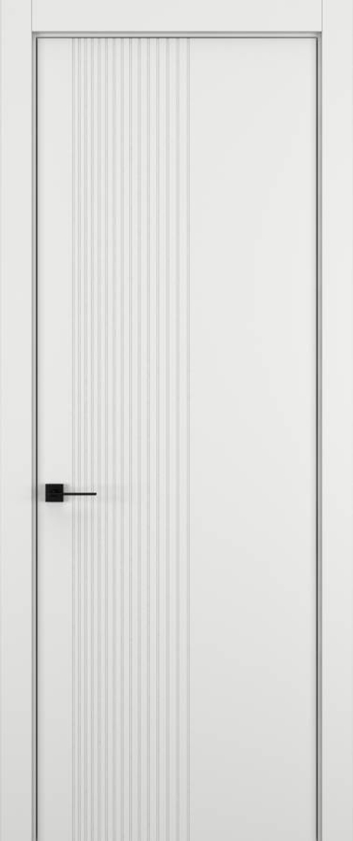 Дверь 7 VERTICAL Матовый Лунный