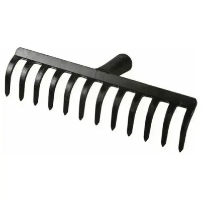 Грабли 12-ти зубые прямые, эмаль 3мм. б/ч ГП-12